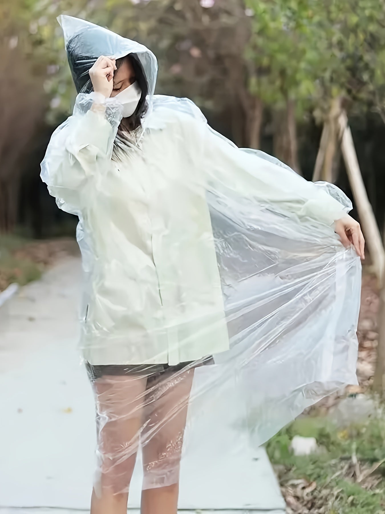 Disposable Raincoat for Outdoor Activities