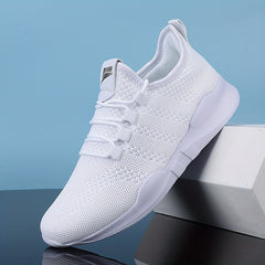 Men's Knitted Breathable Casual Shoes Non Slip Sneakers