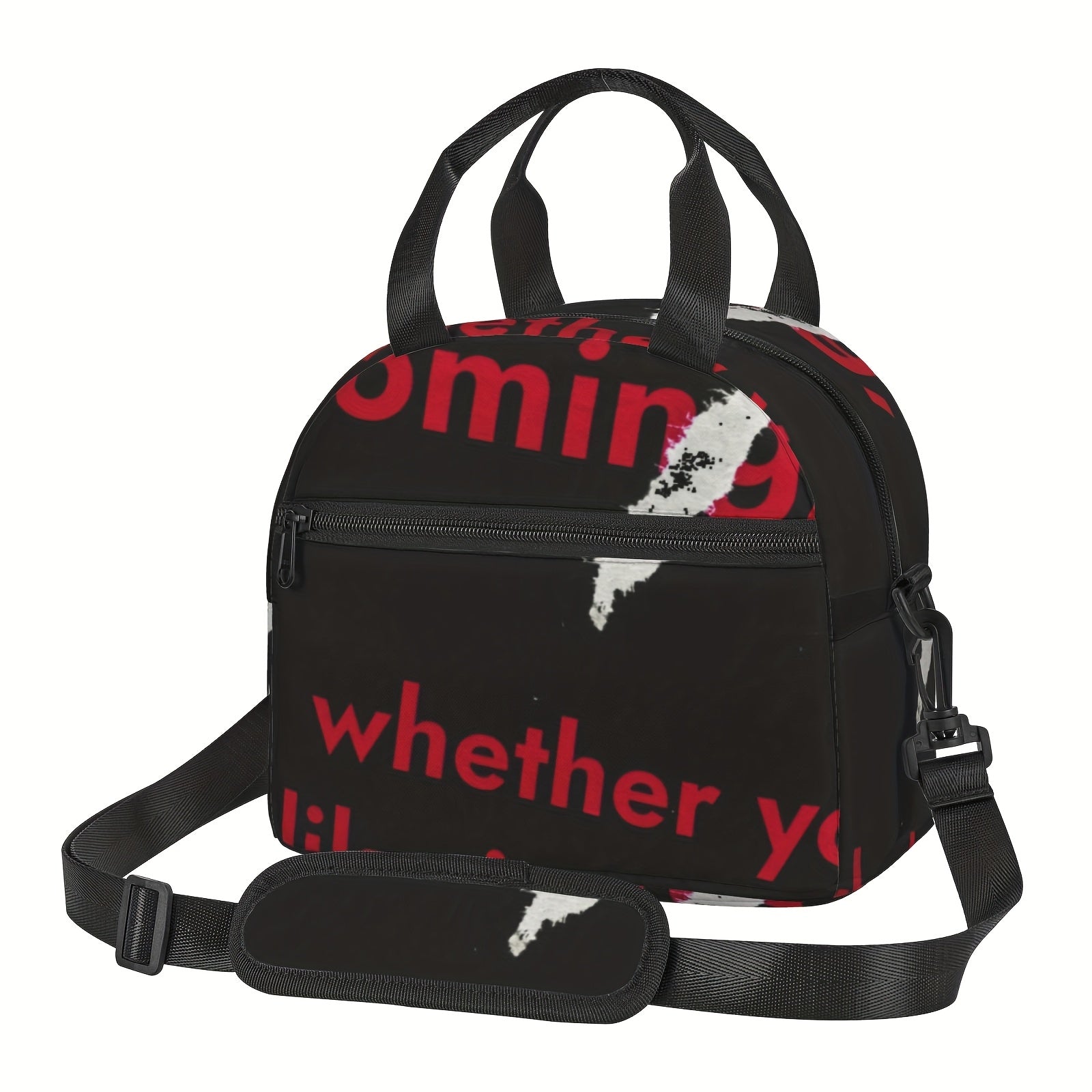 Customizable Anime Lunch Bag Insulated Polyester Material