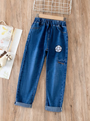 Boys Denim Long Pants With Pocket Kids Clothes Spring Autumn