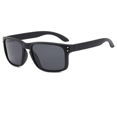 Multicolor Polarized Men's Sunglasses with Zipper Case