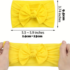 10pcs Nylon Headbands Hairbands Soft Headwrap Hair Accessorie For Baby