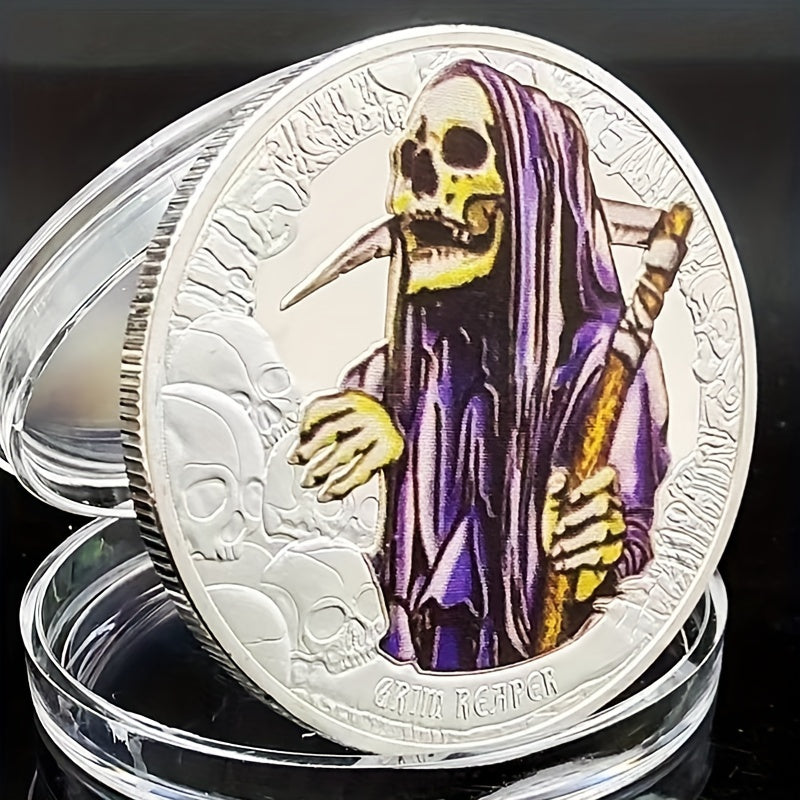 Spooky Halloween Coins - Skulls, Pumpkins, Werewolves