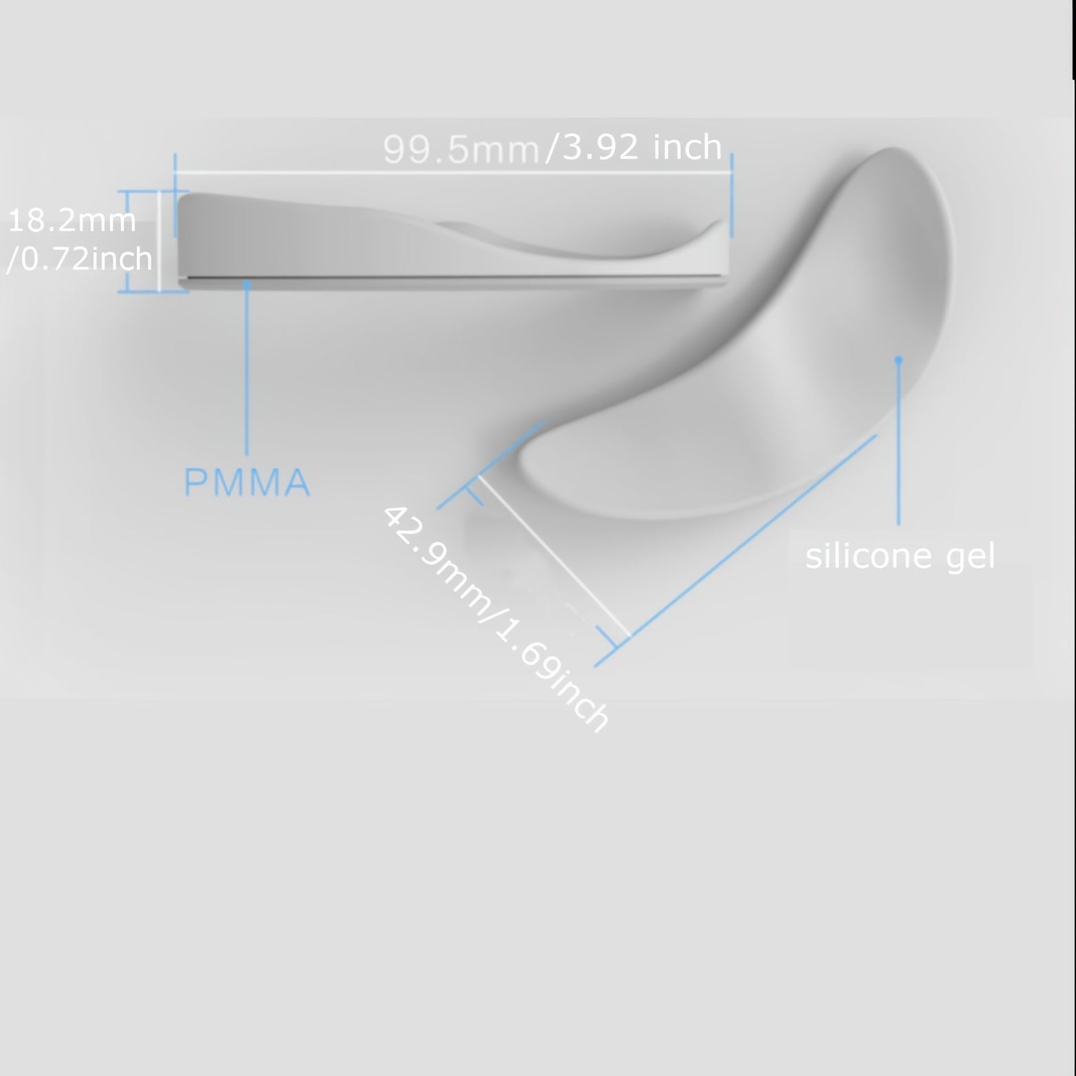 Ergonomic Mouse Wrist Rest for Carpal Tunnel Pain Relief