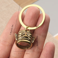 Sanxingdui Creative Keychain Keyring Pendant Retro Car Key Ring Pendant