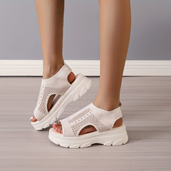 Women's Breathable Platform Sports Sandals