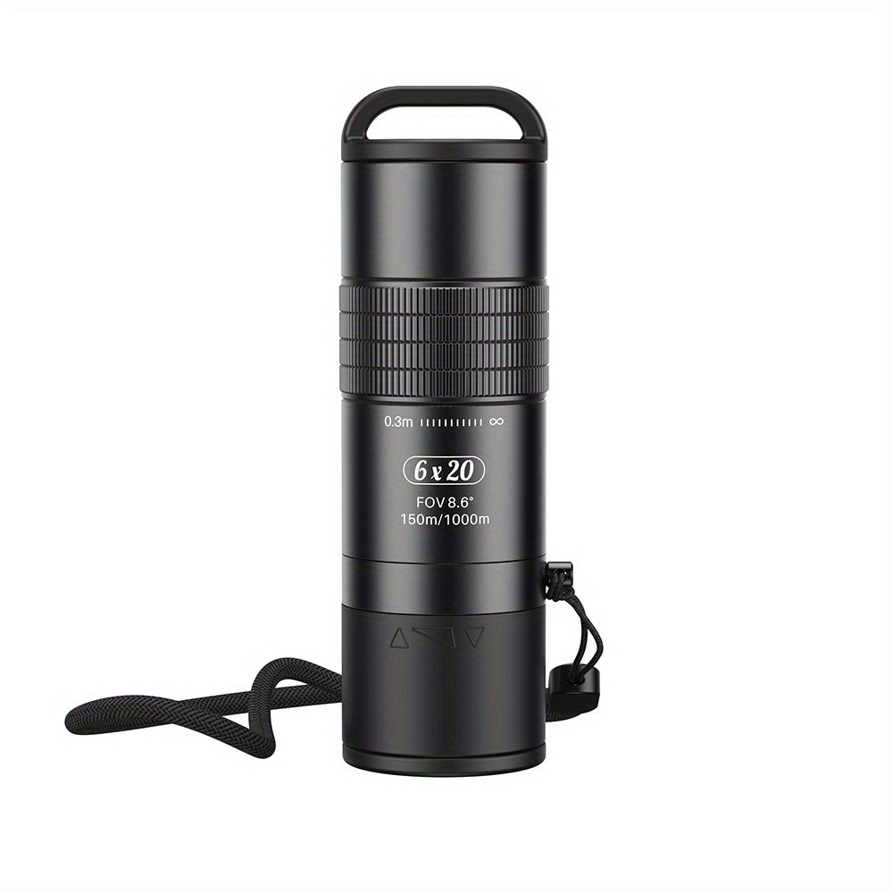 6X20 Monocular BAK4 Prism Telescope Lenses