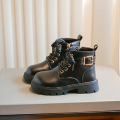Girls' Zipper Boots Non Slip for Indoor Outdoor Travel