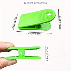 Plastic Sauna Shoe Clip Medium Gym Swim Pool Number Plate Clip
