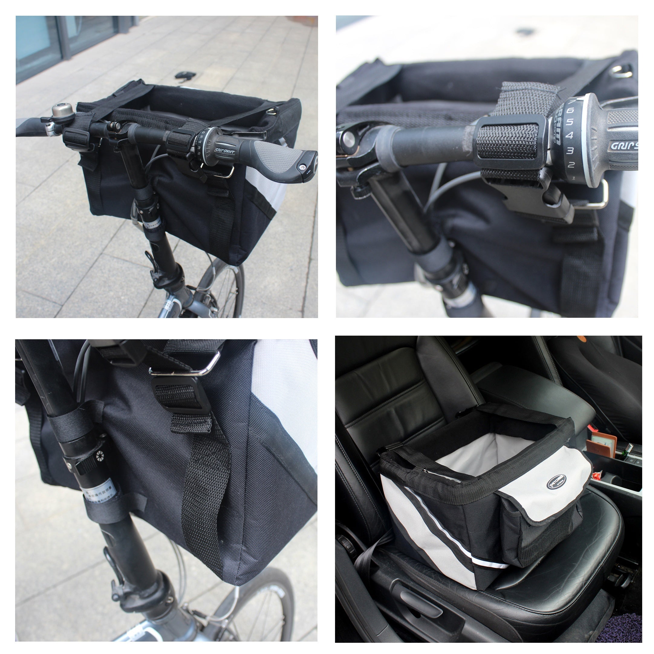 Pet Bicycle Bag for Traveling with Cats and Dogs