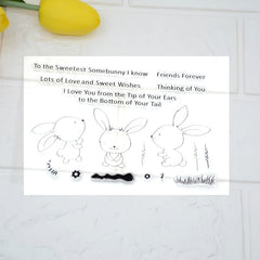 Animals Clear Stamp Flower Rubber Stamp Transparent PVC Seal DIY Scrapbooking