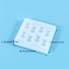 3D Bear Silicone Mold for Resin Epoxy DIY Crafts