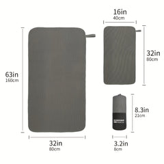 Fast Drying Microfiber Travel Towel Soft Lightweight Towel for Gym Beach Swimmin