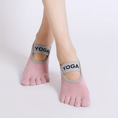 Women's Cross Strap Yoga Socks Non Slip Sports Socks