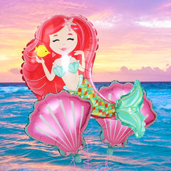 Mermaid Birthday Balloon Set - Create a Magical Scene