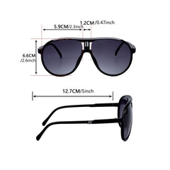 Men's Vintage Sunglasses Lightweight Windproof Goggles UV Protection