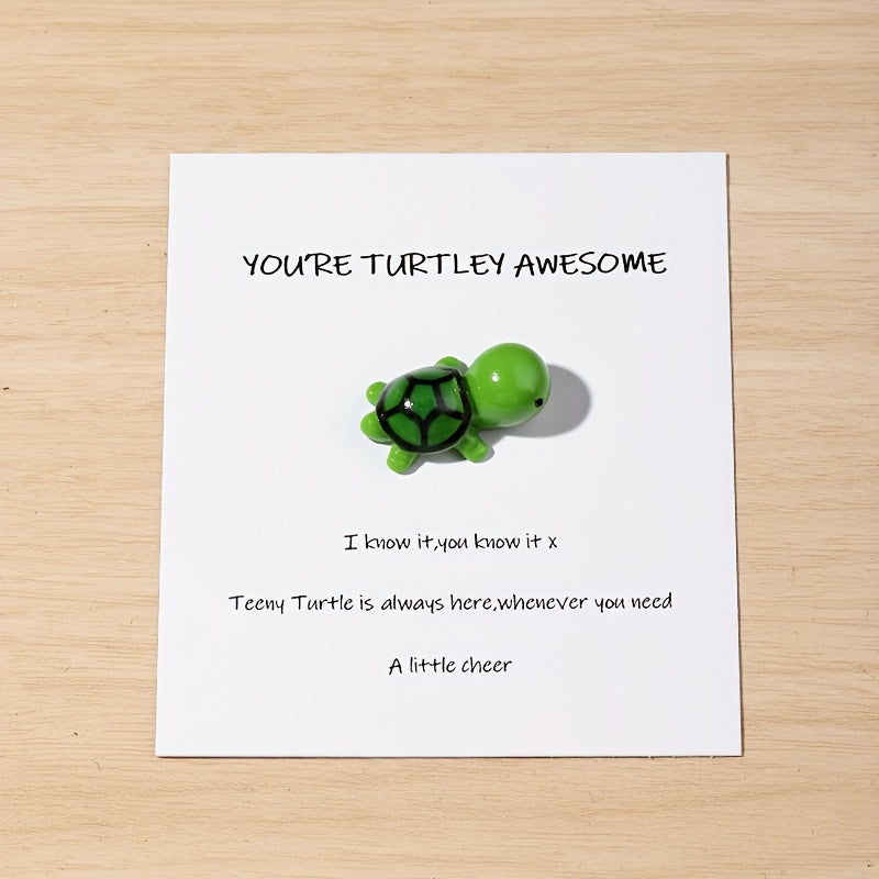 Turtle Cheer Up Gift Motivation Teacher You're Awesome Friendship Present