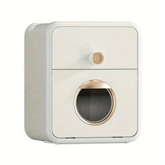 Toilet Paper Box Drawer Wall Mounted Bathroom Tissue Box Home Decor