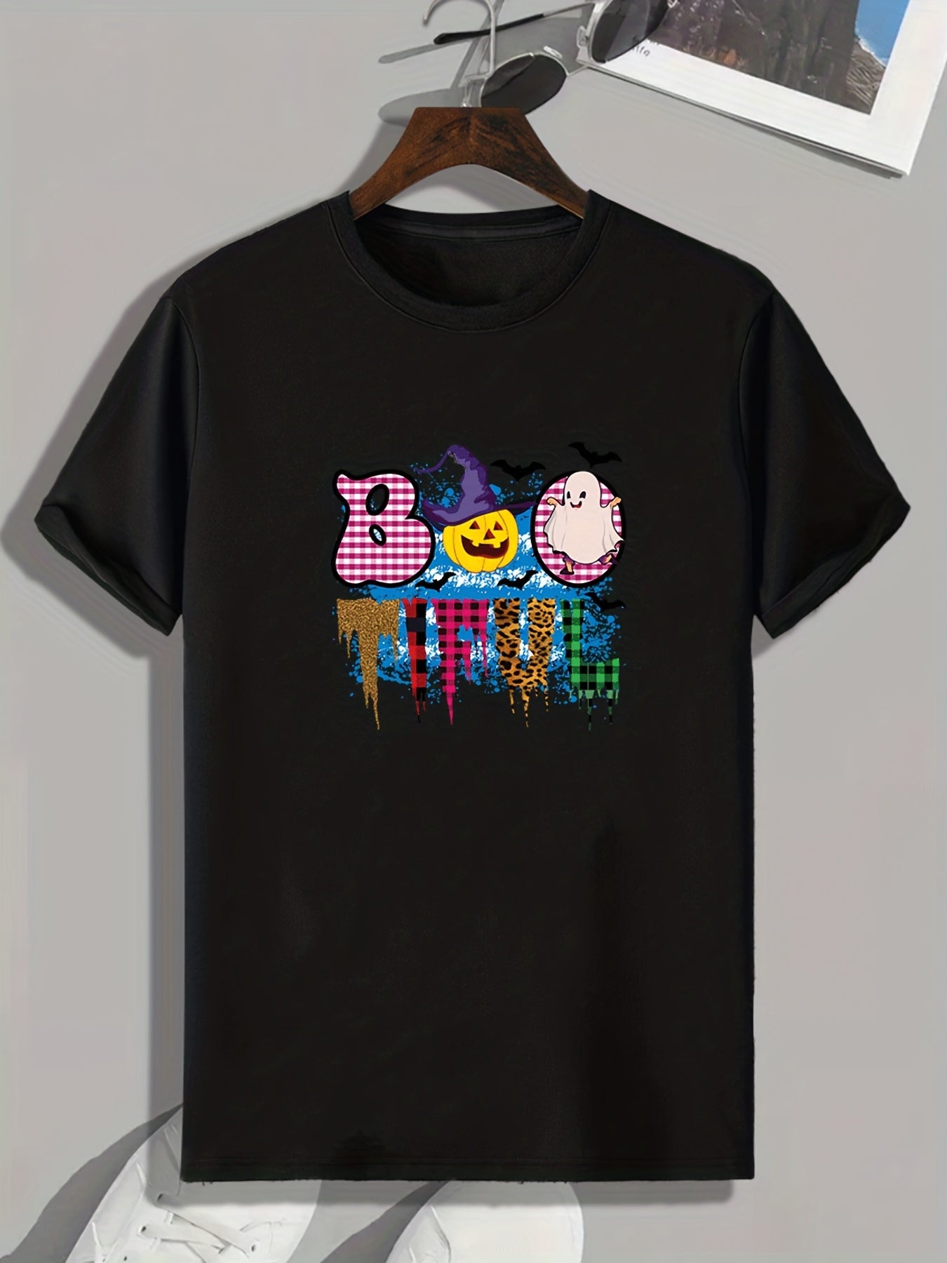 Men's Halloween Style Graphic Print T shirt Casual Comfy