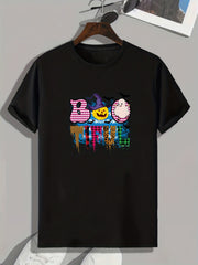 Men's Halloween Style Graphic Print T shirt Casual Comfy