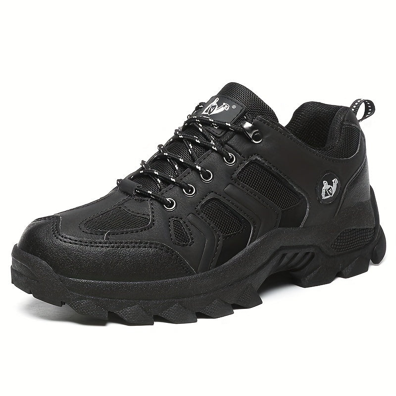 Men's Lace Up Hiking Shoes Non Slip Durable Outdoor Shoes