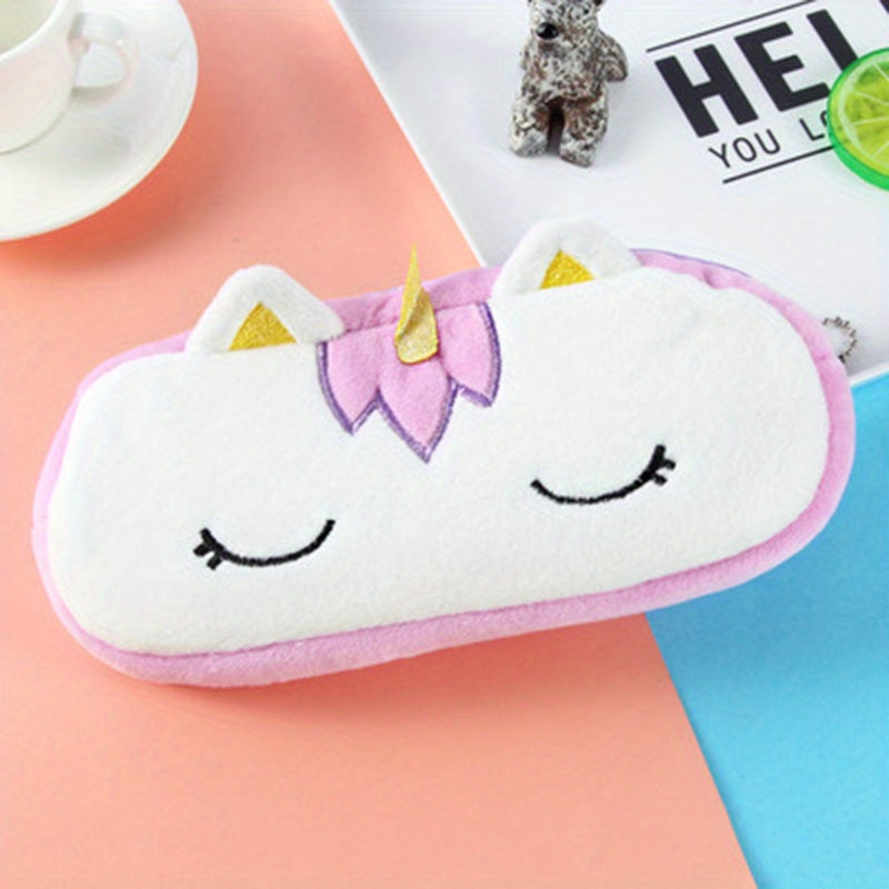 Unicorn Lipstick Case Mini Makeup Organizer for Girls and Women