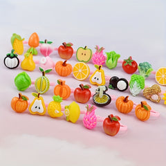 100pcs Kids Cartoon Rings Pink Resin Rings Adjustable Hand Decoration Gift