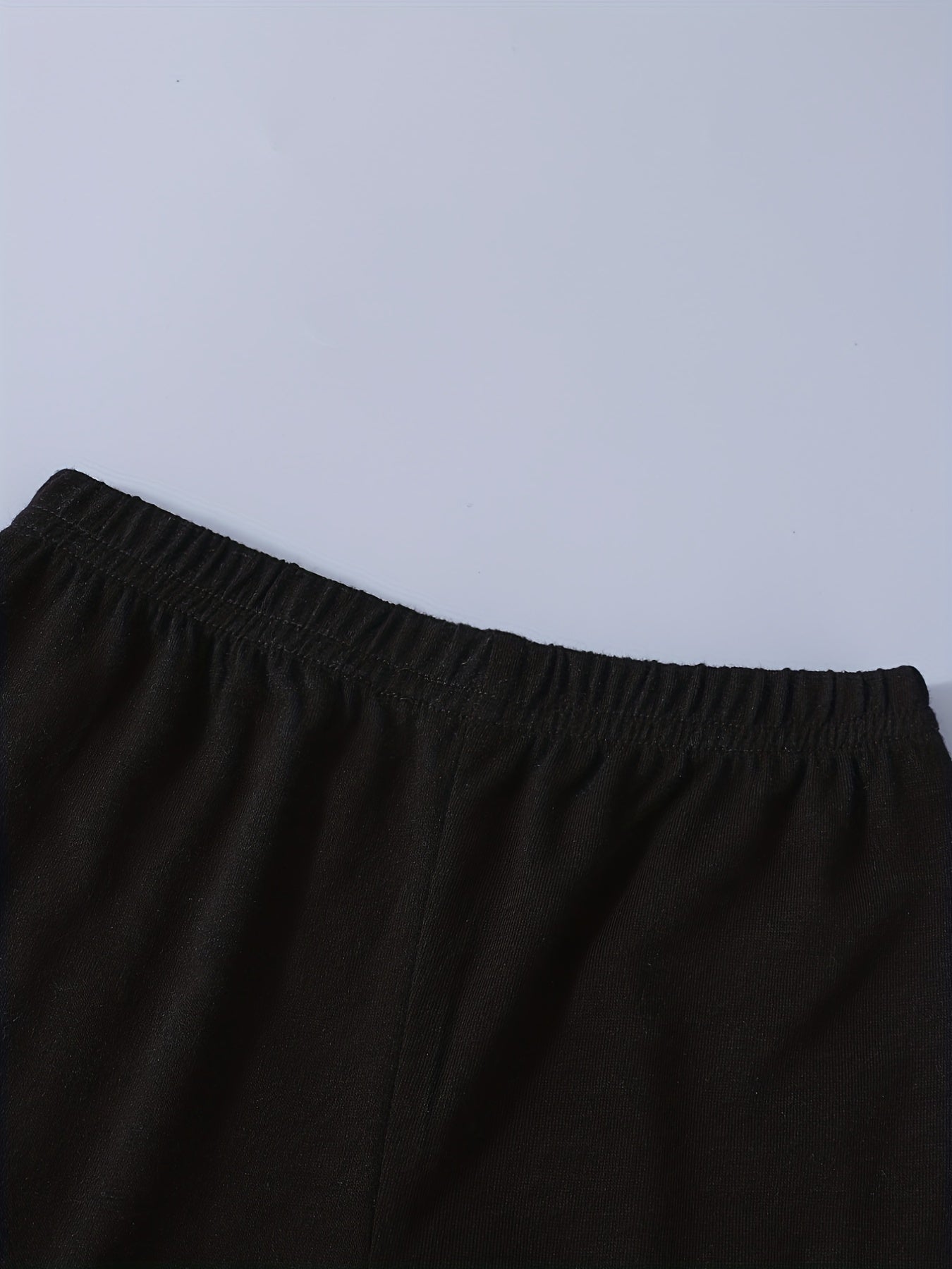 Boy's Contrast Casual Outfit Short Sleeve T shirt & Shorts