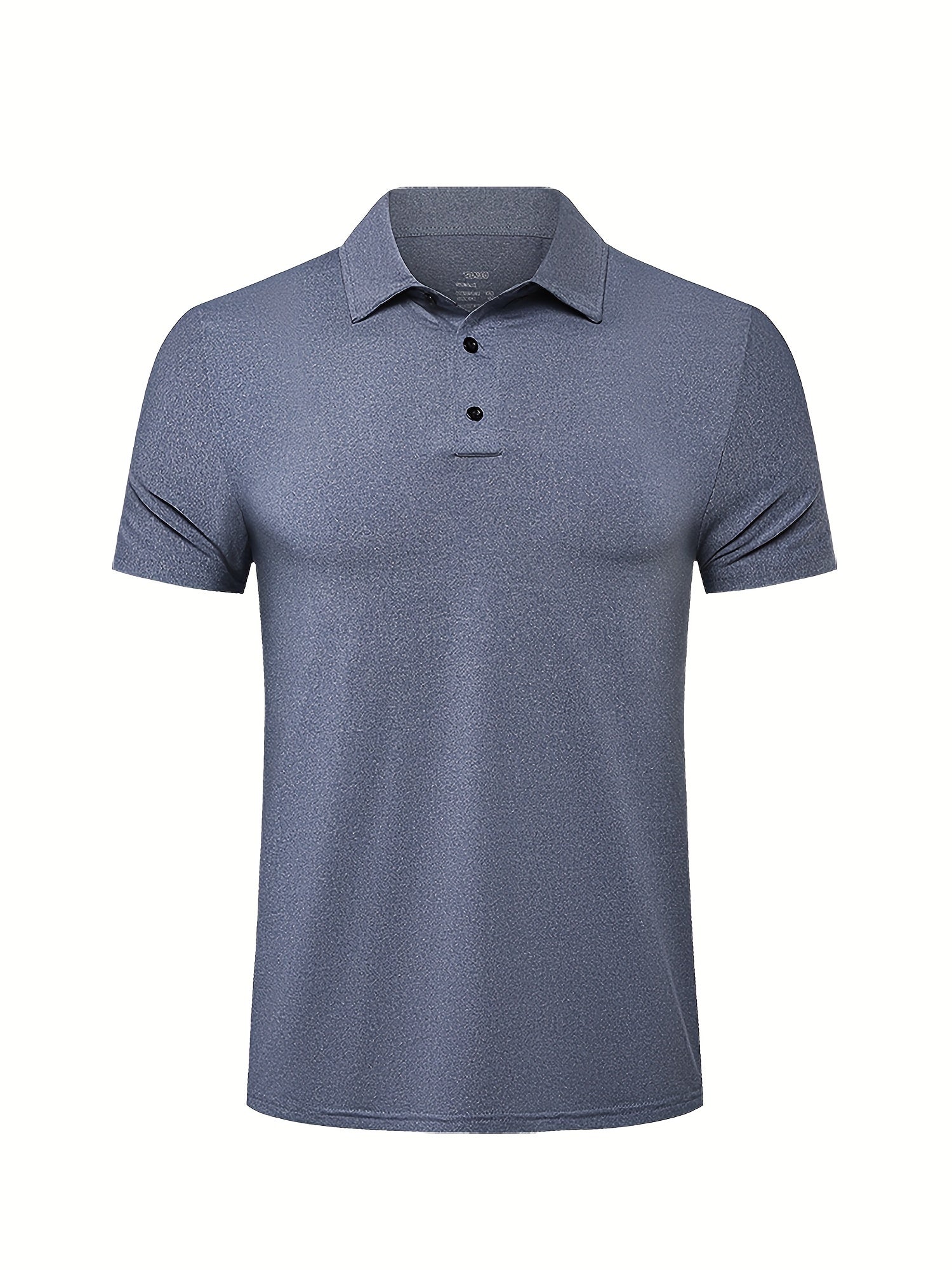 Men's Solid Quick drying Moisture Wicking Short Sleeve Shirt
