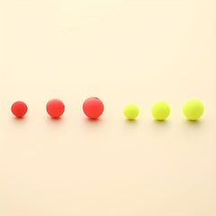 50pcs Fishing Floats Fluorescent Bobbers Foam Balls - Fishing Tackle