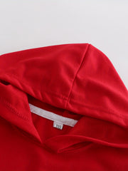Soft & Fun Letter Print Hoodie for Kids