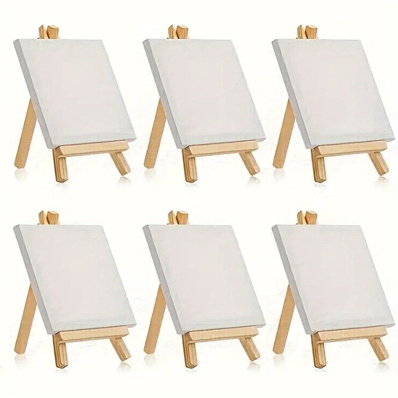 Wooden Canvas Drawing Boards Set