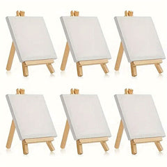 Wooden Canvas Drawing Boards Set