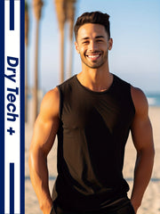 Men's Tank Top Lightweight Soft Muscle Fit Workout