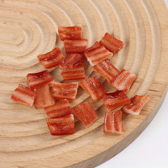 PVC Pork Belly Slices Food Toys for DIY Culinary Play & Diorama Accessories