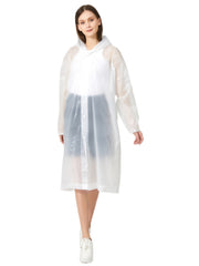 Unisex Reusable Rain Coats with Hood for Camping Hiking