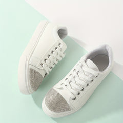 Sparkly Skate Shoes Rhinestone Glitter Sneakers