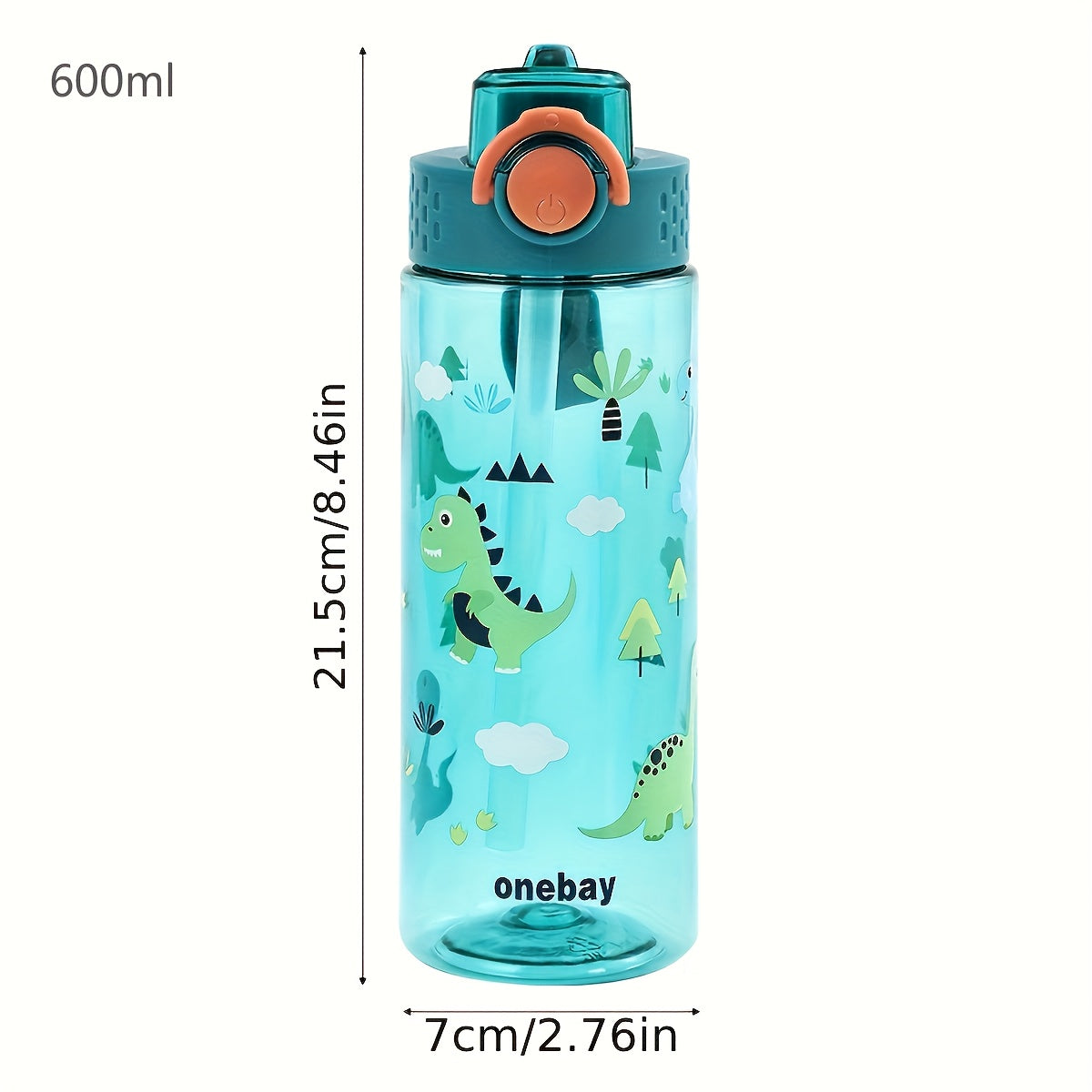 Cartoon Pattern Water Cup for Camping and Picnic