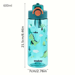 Cartoon Pattern Water Cup for Camping and Picnic