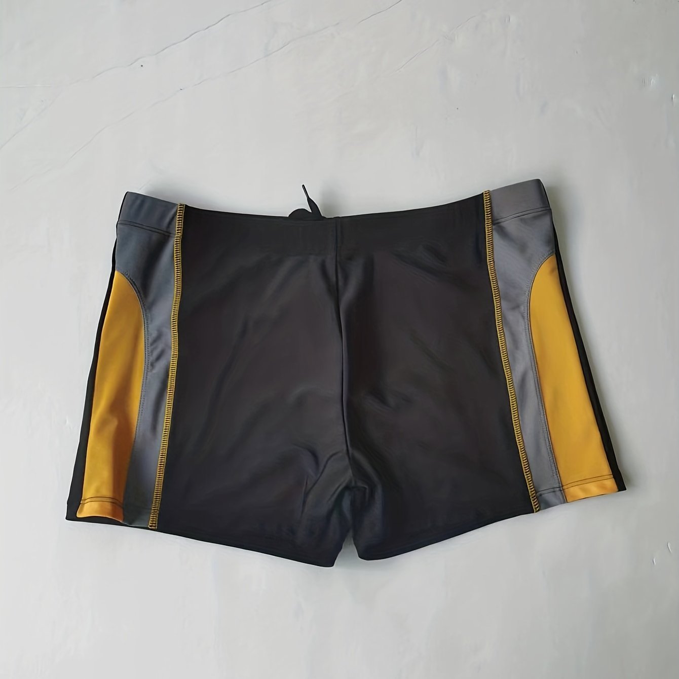 Men's Quick Dry Swim Trunks High Stretch Drawstring