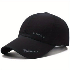 Waterproof Breathable Baseball Cap Solid Summer Sports Golf Sun Hat Unisex