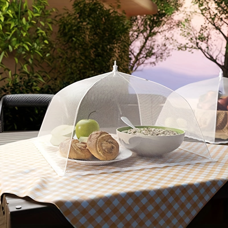 Collapsible Mesh Food Covers Outdoor Food Cover For Picnics BBQ Camping Travel