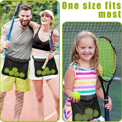 Nylon Tennis Ball Holder Waist Bag for Outdoor Sports