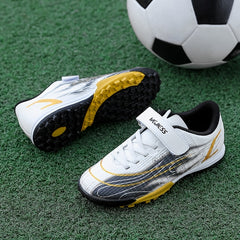 NeBoys Soccer Shoes TF Cleats Lightweight Athletic Football Shoes