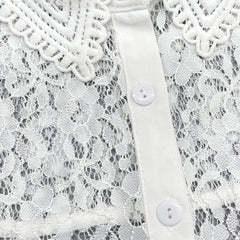 Lace Faux Collar Half Shirt False Collar Dickey Collar Detachable