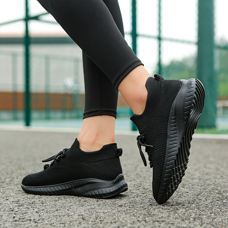 Women's Lace-up Breathable Walking Sneakers