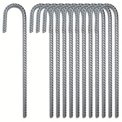 Heavy Duty Steel Ground Anchors 8mm 5/10/20pcs