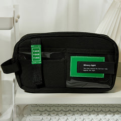 Large Capacity Pencil Case Handheld Stationery Bag for School Office