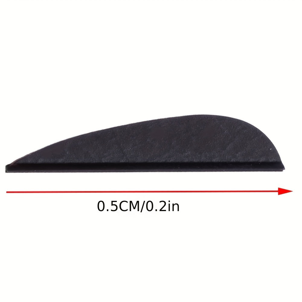 20pcs 5.08cm Elastic Arrow Feathers for Archery