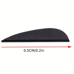 20pcs 5.08cm Elastic Arrow Feathers for Archery